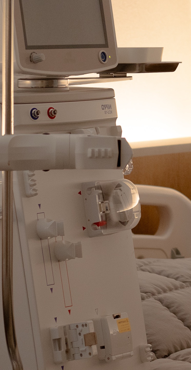 최신 투석 장비