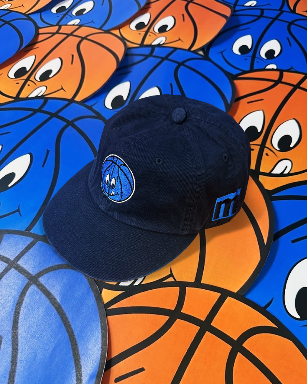 MR x Santa x Balansa Side B Cap - Navy