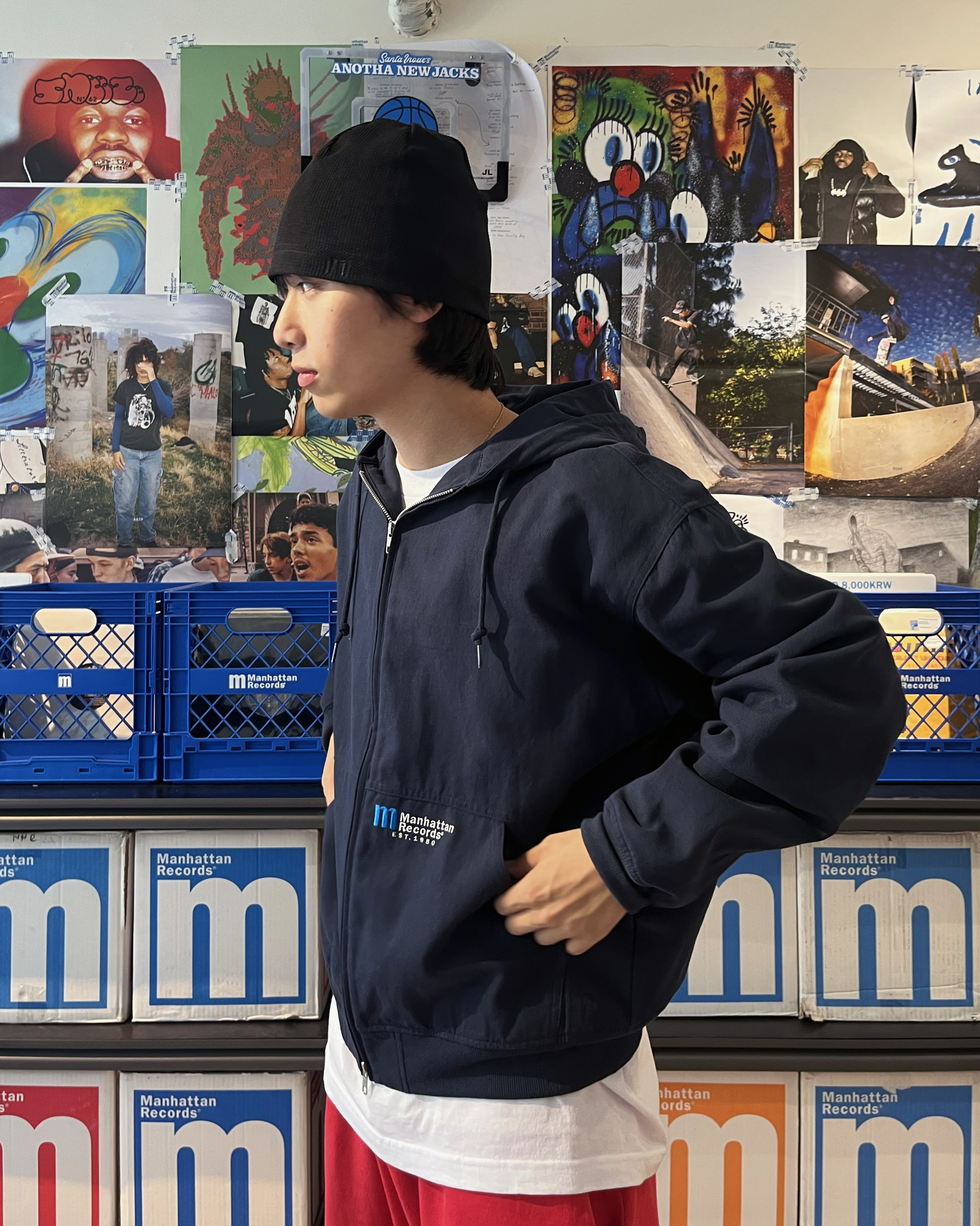 [9월10일 예약배송] MR Waffle Beanie - Black