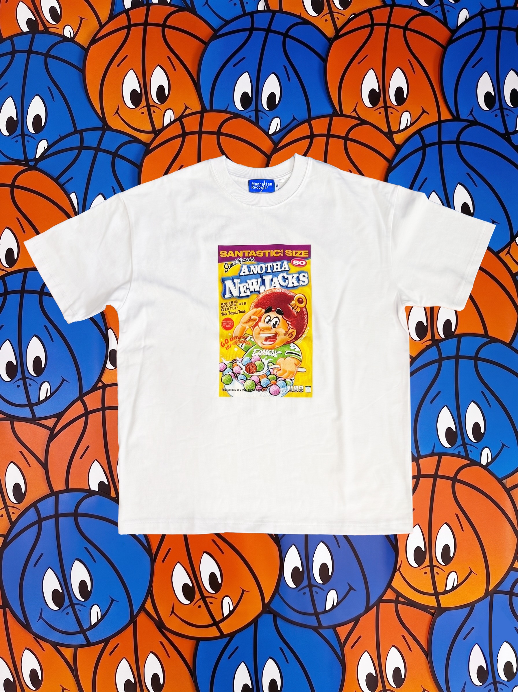 MR x Santa x Balansa Side A Tee - White
