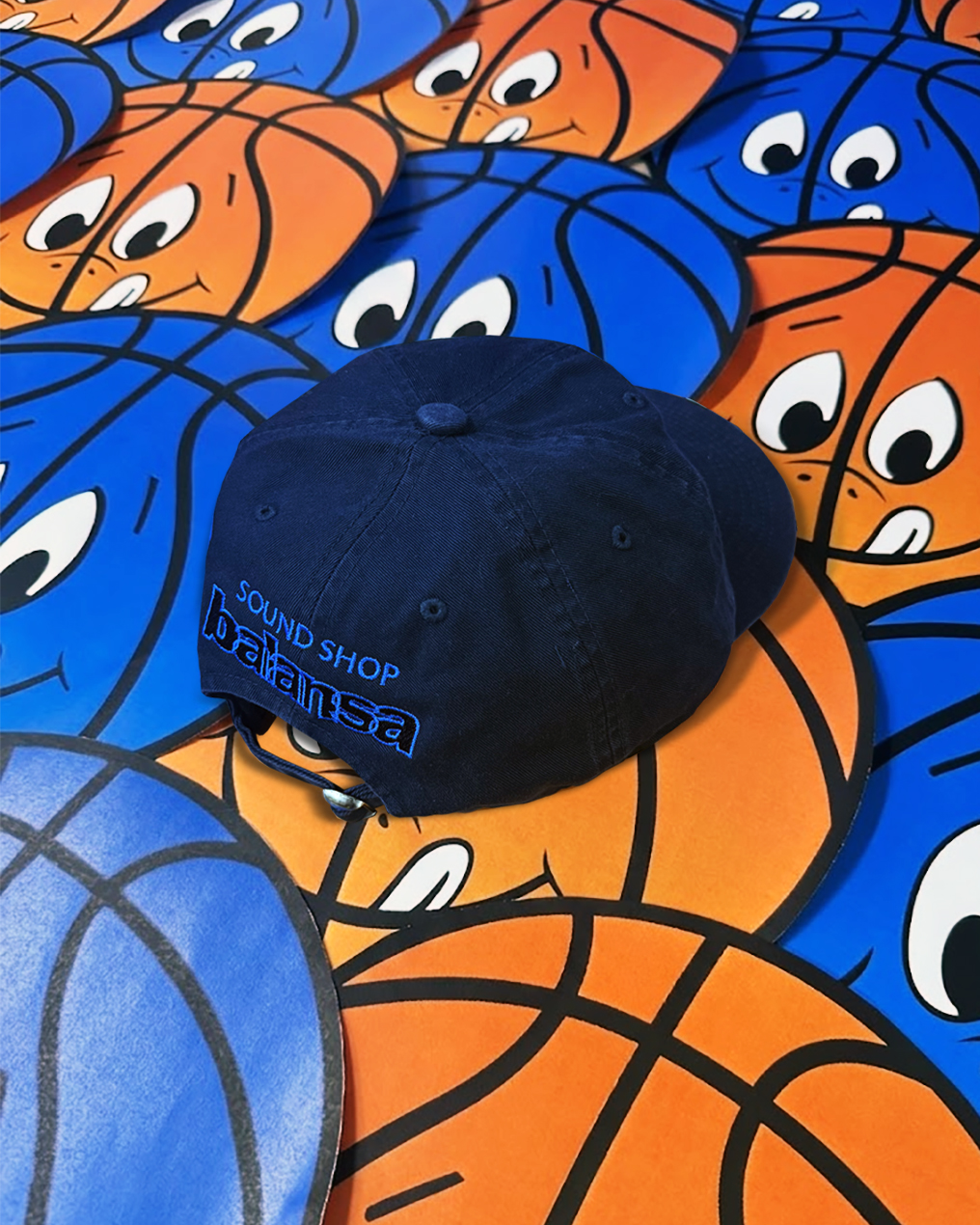 MR x Santa x Balansa Side B Cap - Navy