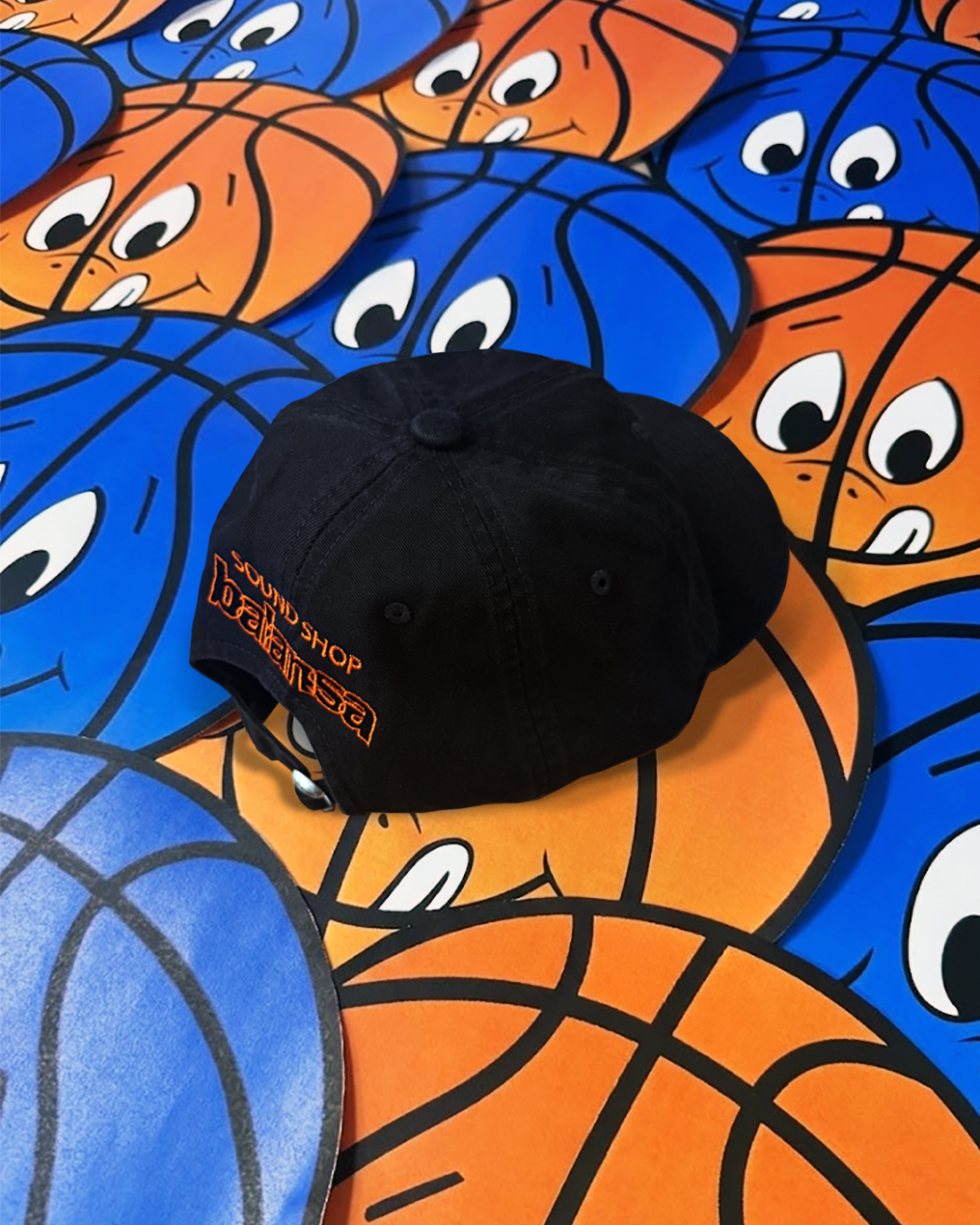 MR x Santa x Balansa Side B Cap - Black