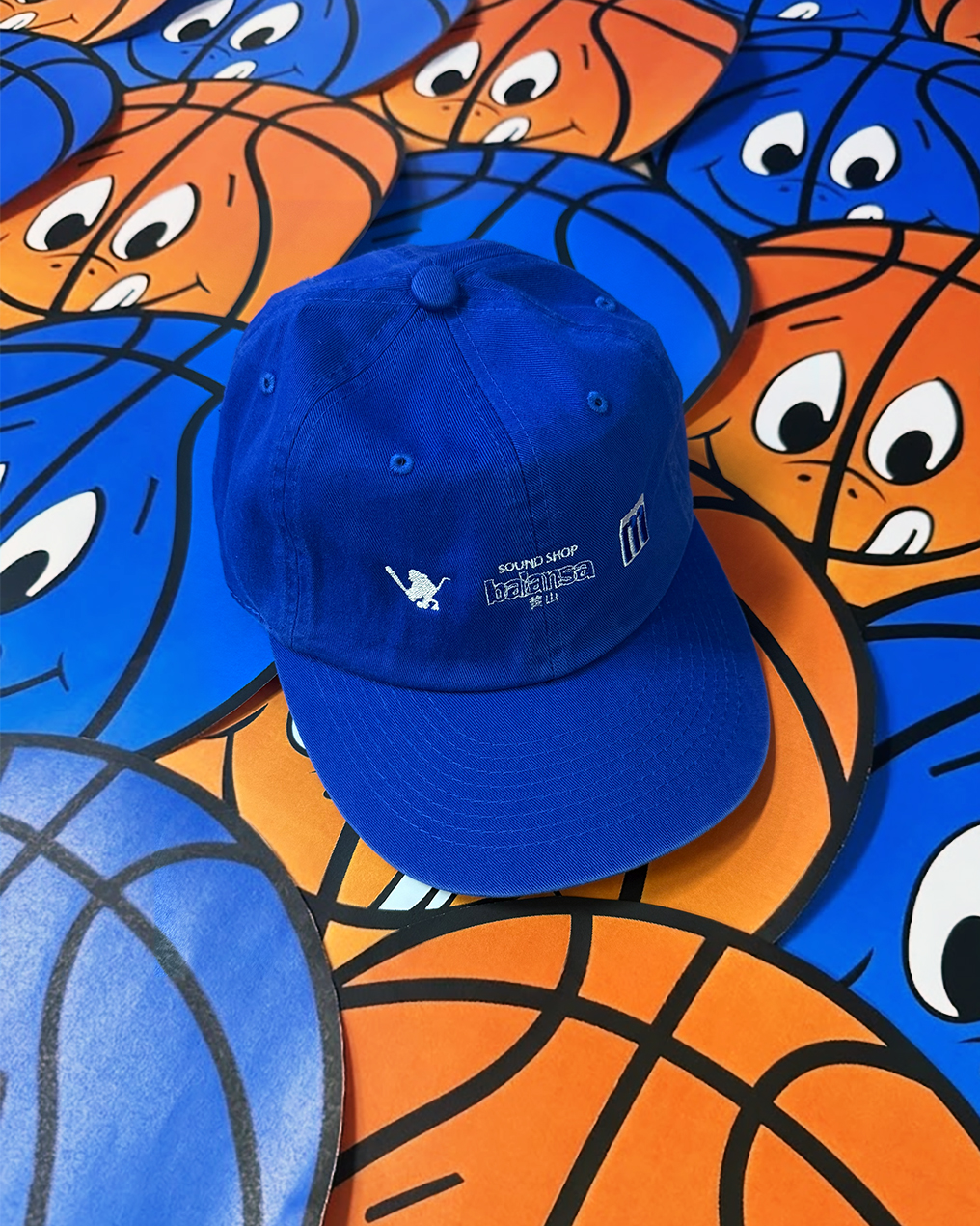 MR x Santa x Balansa Side A Cap - Blue