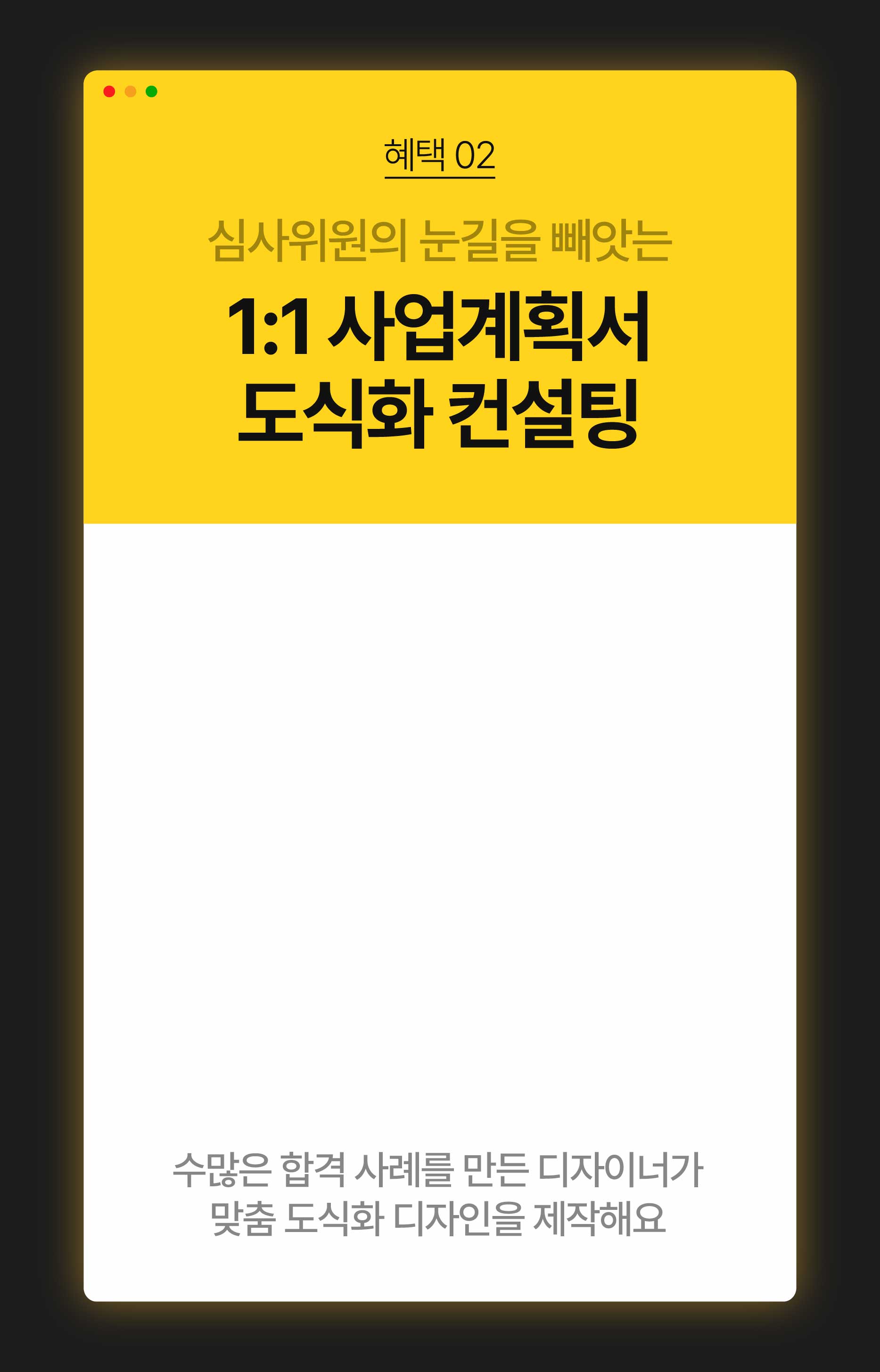 [Pro] 정부지원 1억 확보를 위한 1:1 맞춤형 사업계획서 컨설팅