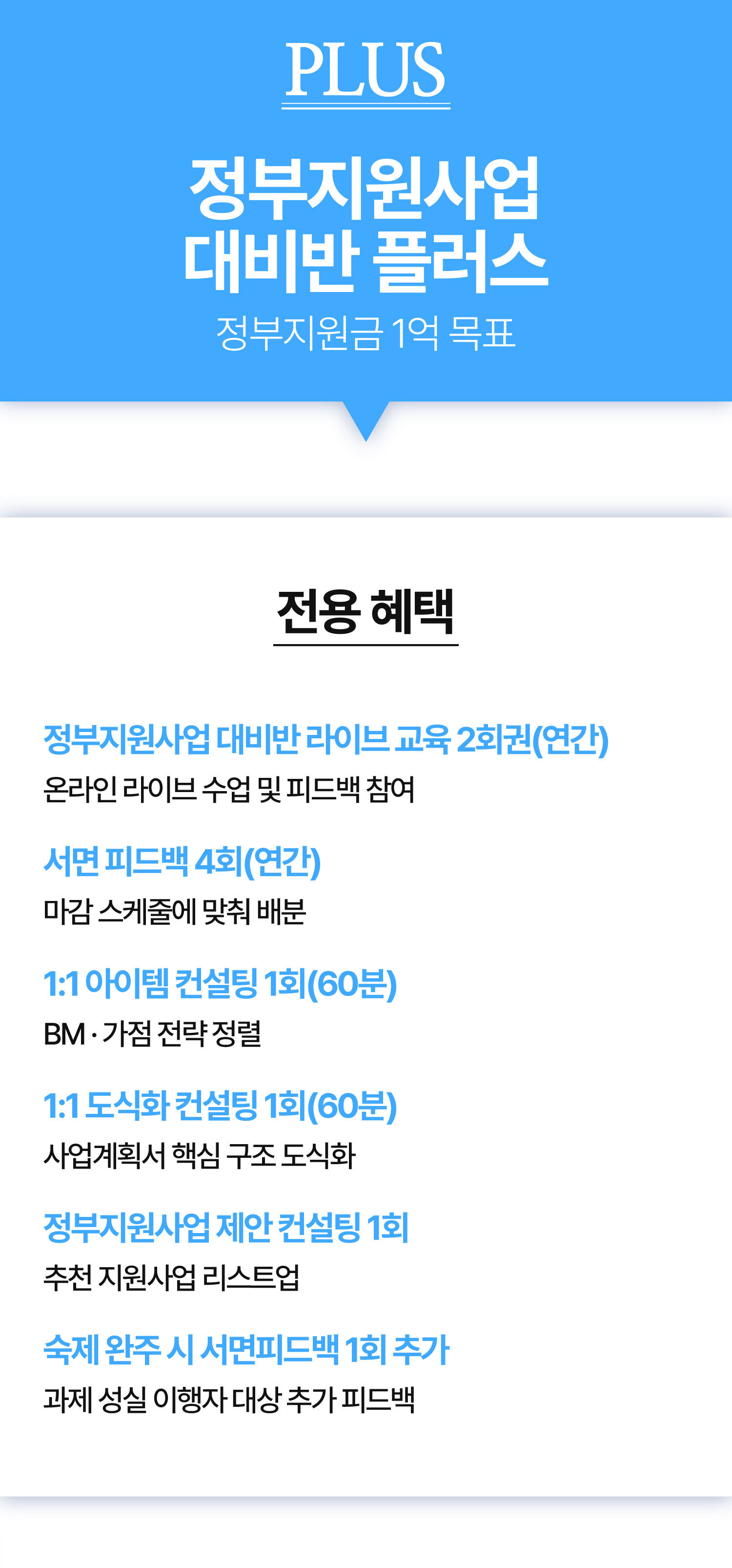 [정부지원사업 대비반 플러스] 사업계획서 작성 과정