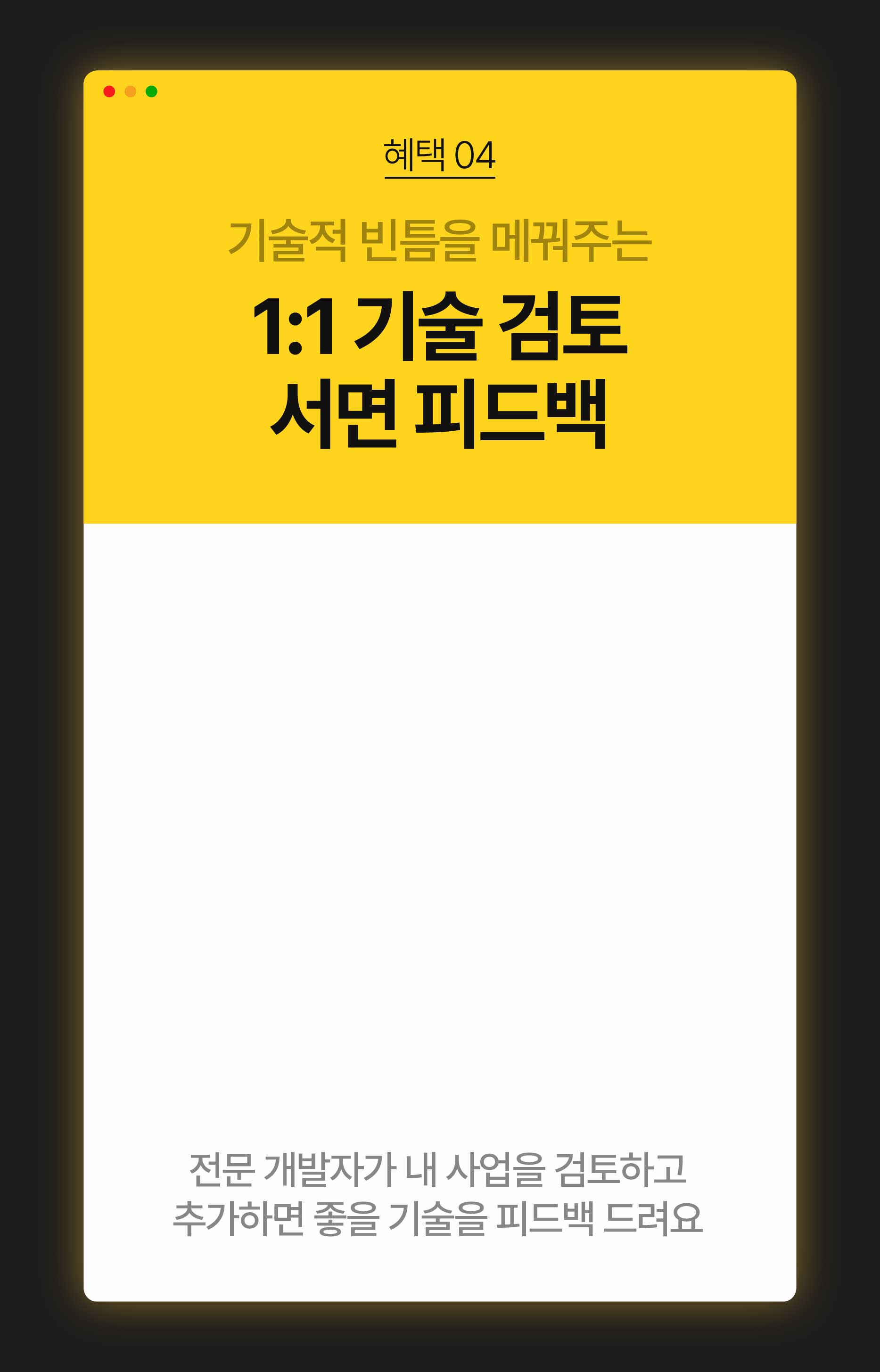 [Pro] 정부지원 1억 확보를 위한 1:1 맞춤형 사업계획서 컨설팅