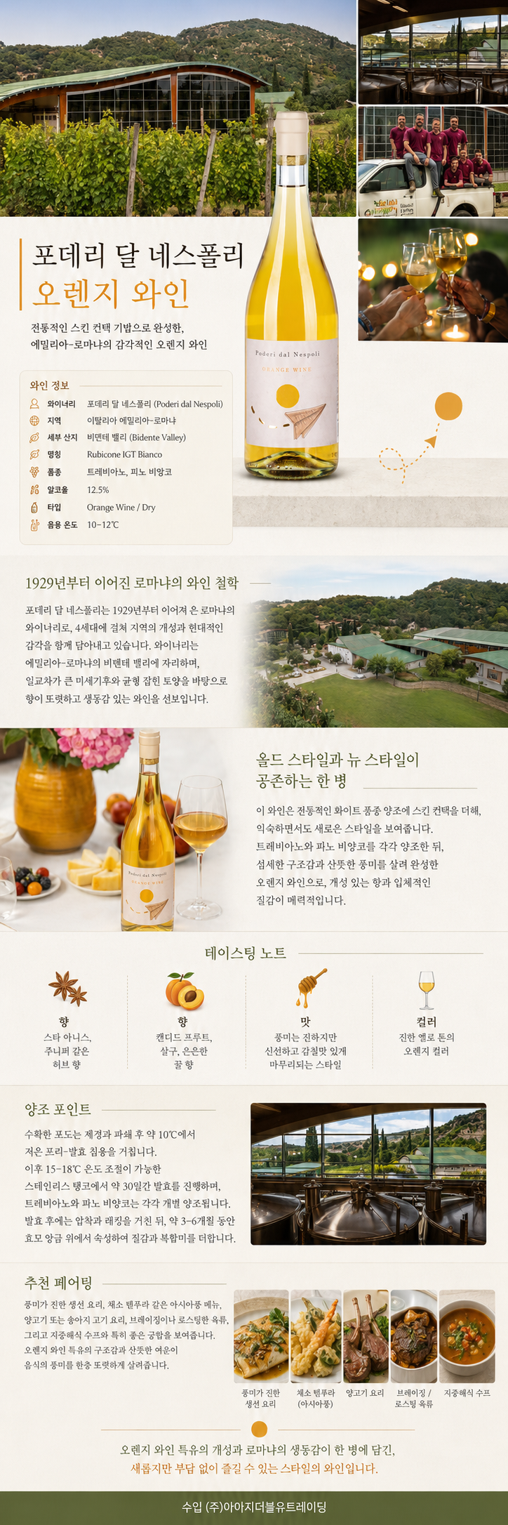 네스폴리 오렌지 와인