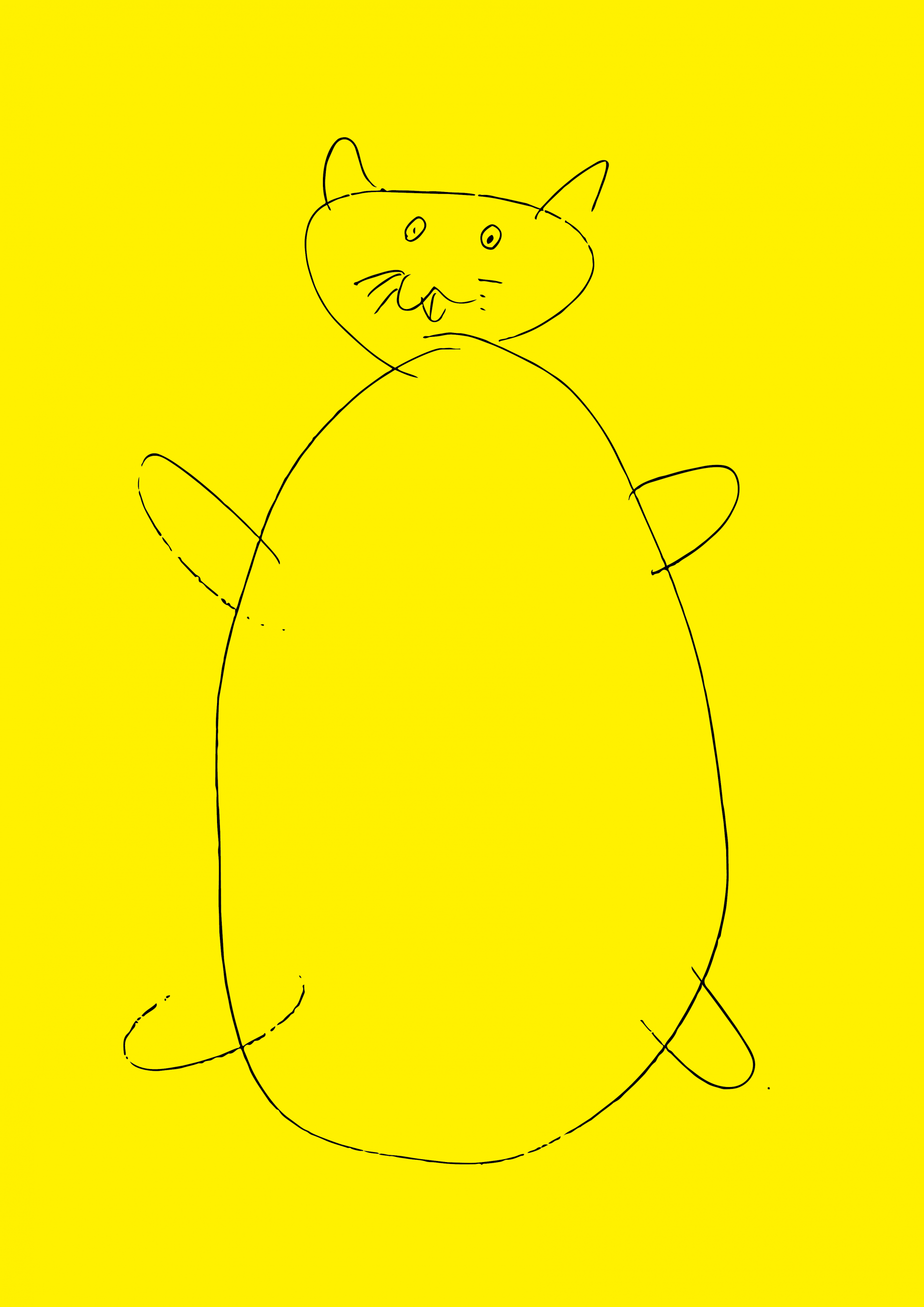[A3 Poster] RAON Cat - #1
