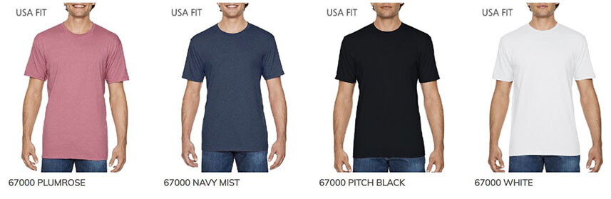길단 67000 반팔 라운드티 (USA FIT)
