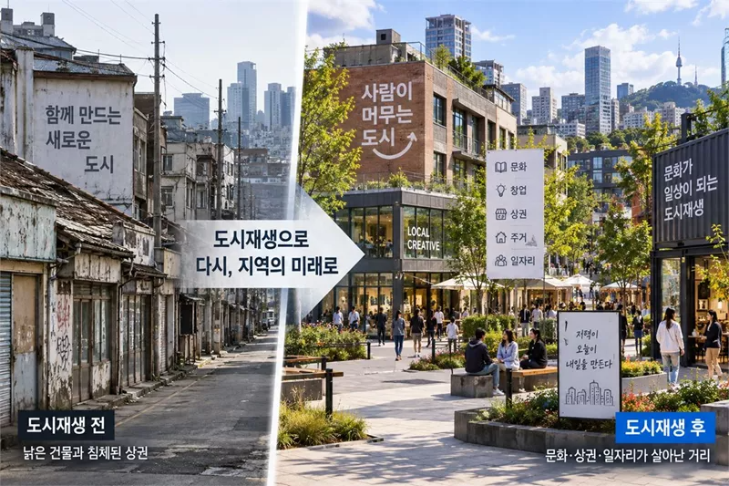 낡은 원도심 다시 살린다…정부, 2027년 도시재생 신규사업 본격 추진