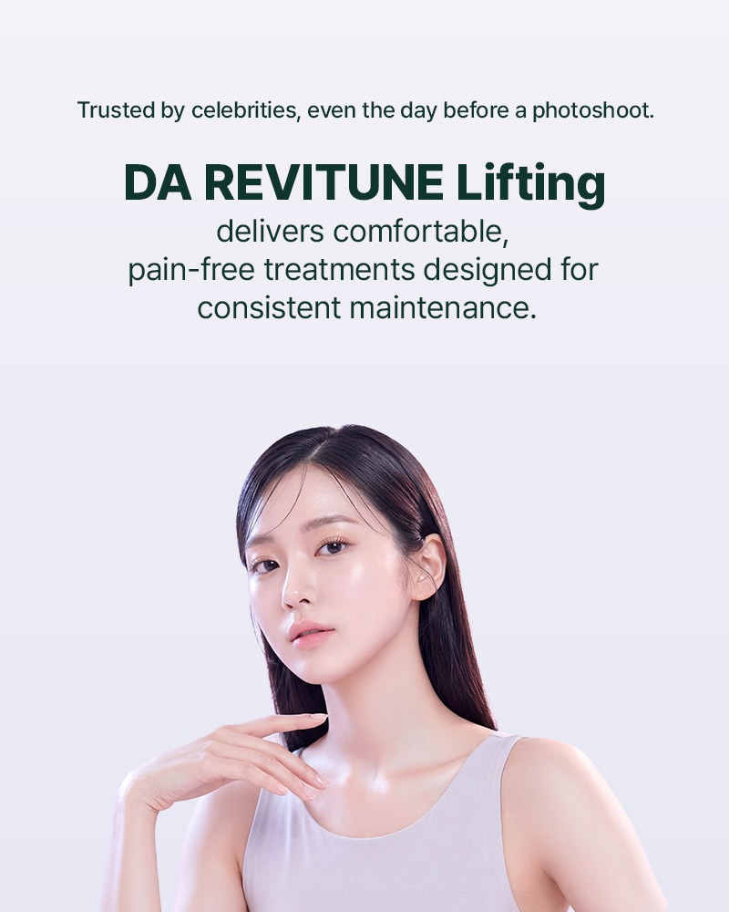 DA REVITUNE Lifting delivers comfortable, pain-free treatments designed for consistent maintenance