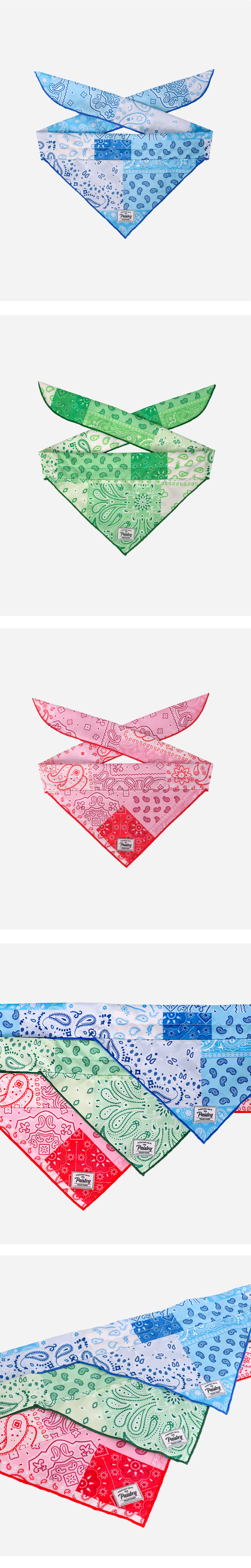 페이즐리 반다나 쿨스카프 / Paisley Bandana Cool-Scarf 도매