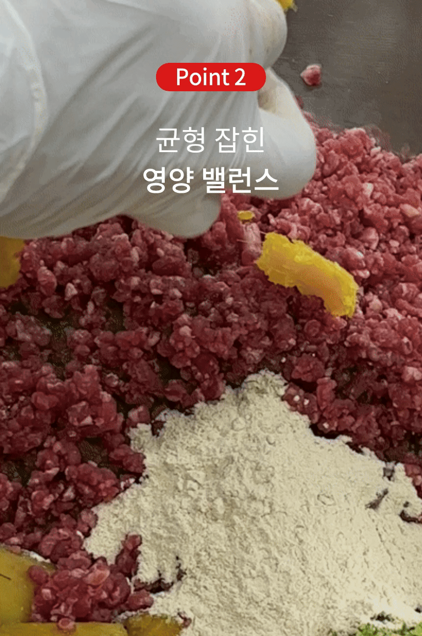오간식 화식큐브 10p (소/닭/돼지)