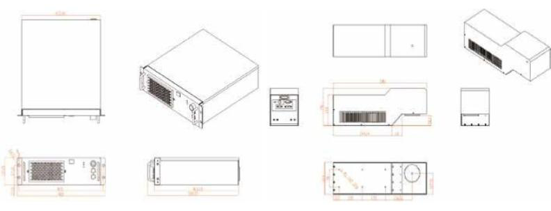 UV Star YL-05U 제품 dimensions