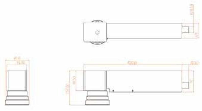 Standard Fiber Laser Marker dimensions