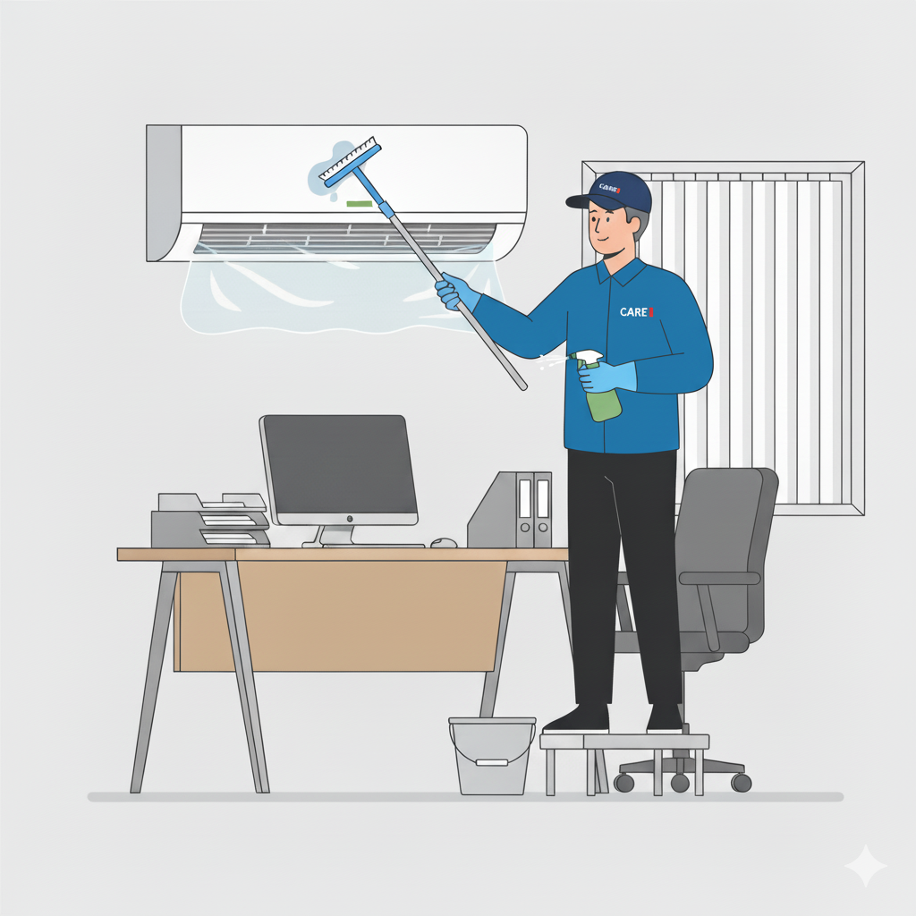 케어원 클린케어 사무실 청소 전문 서비스