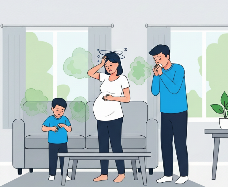 케어원 클린케어 새집증후군 증상 및 원인