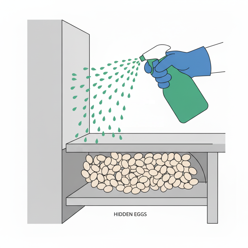 케어원 먼지다듬이 책장벌레 셀프 방제 한계