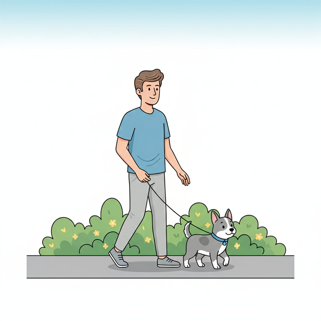 케어원 가을철 반려동물 야외산책 주의사항