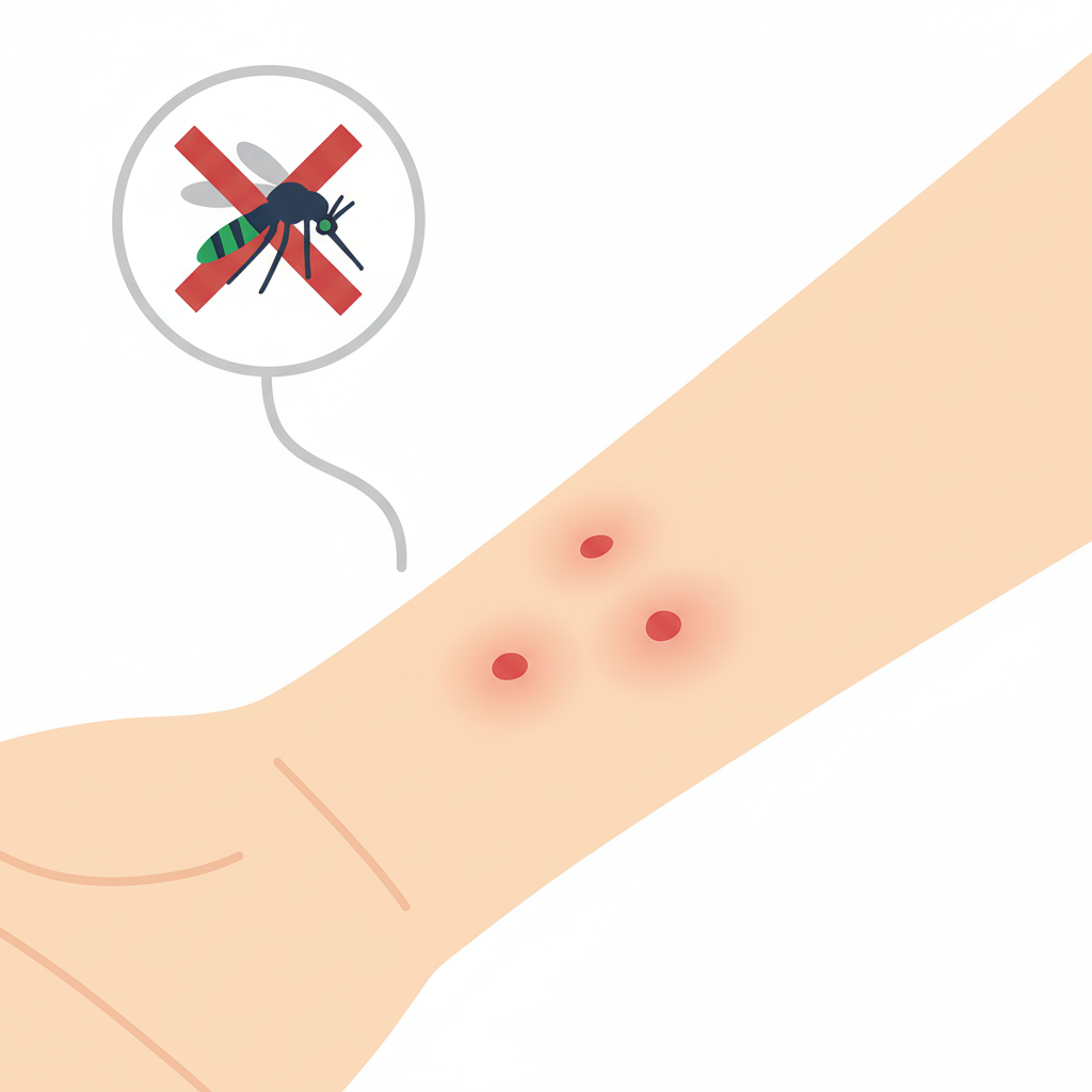  케어원 깔따구 물린자국 오해 바로잡기