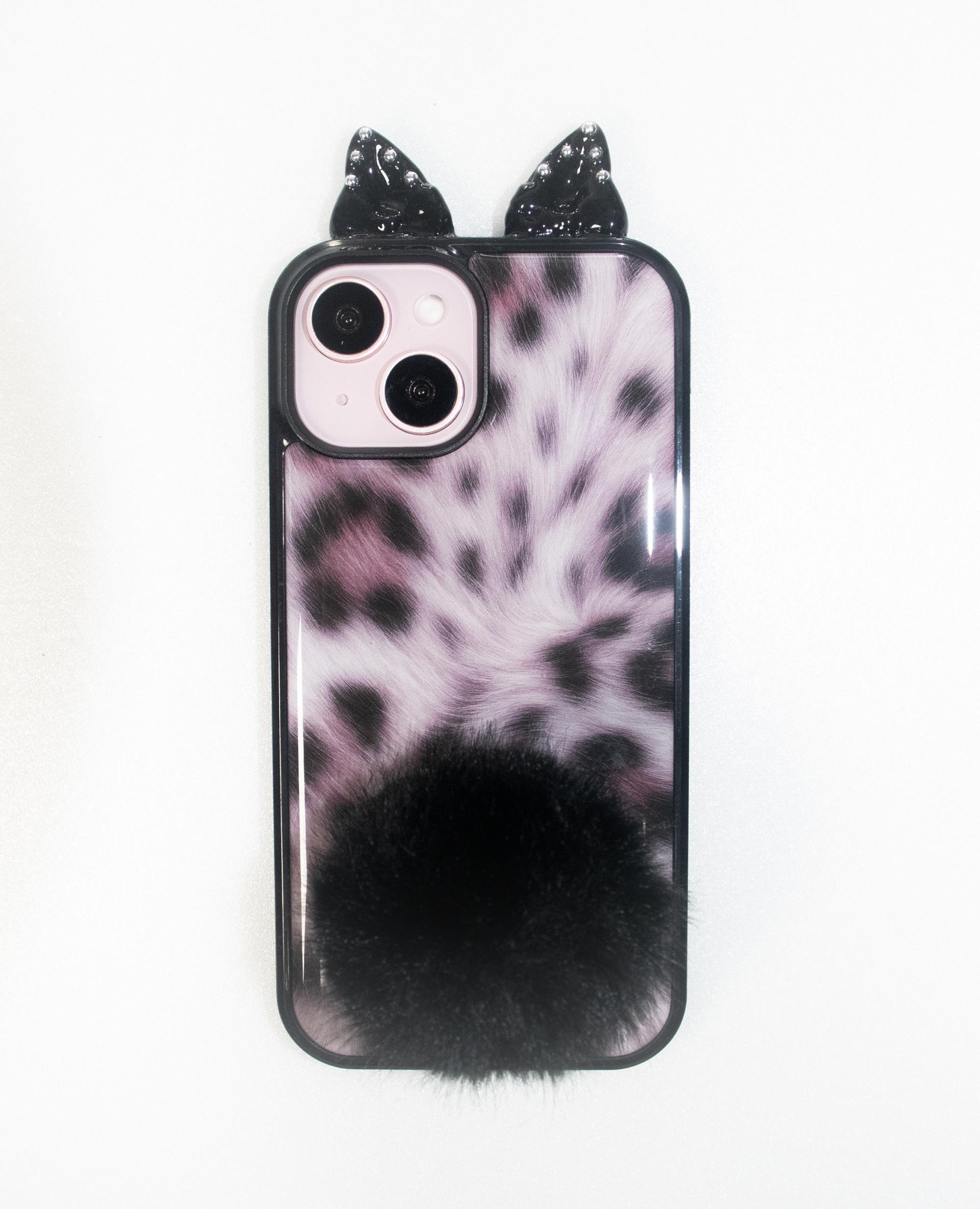 Naughty Kitty Case (Leopard)