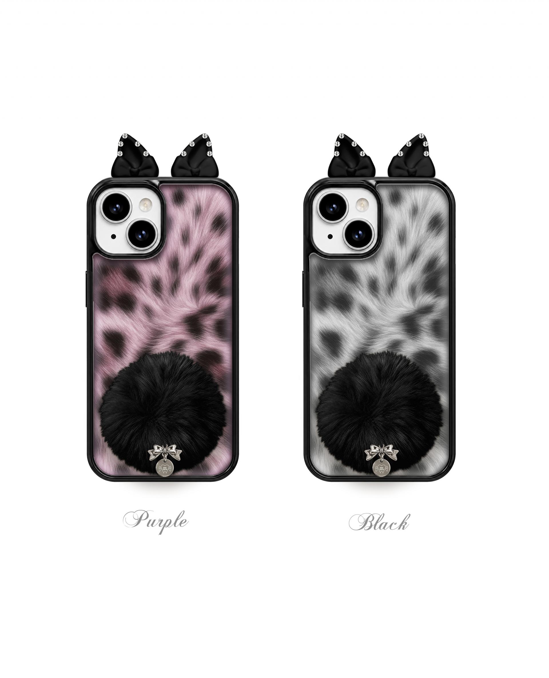 Naughty Kitty Case (Leopard)