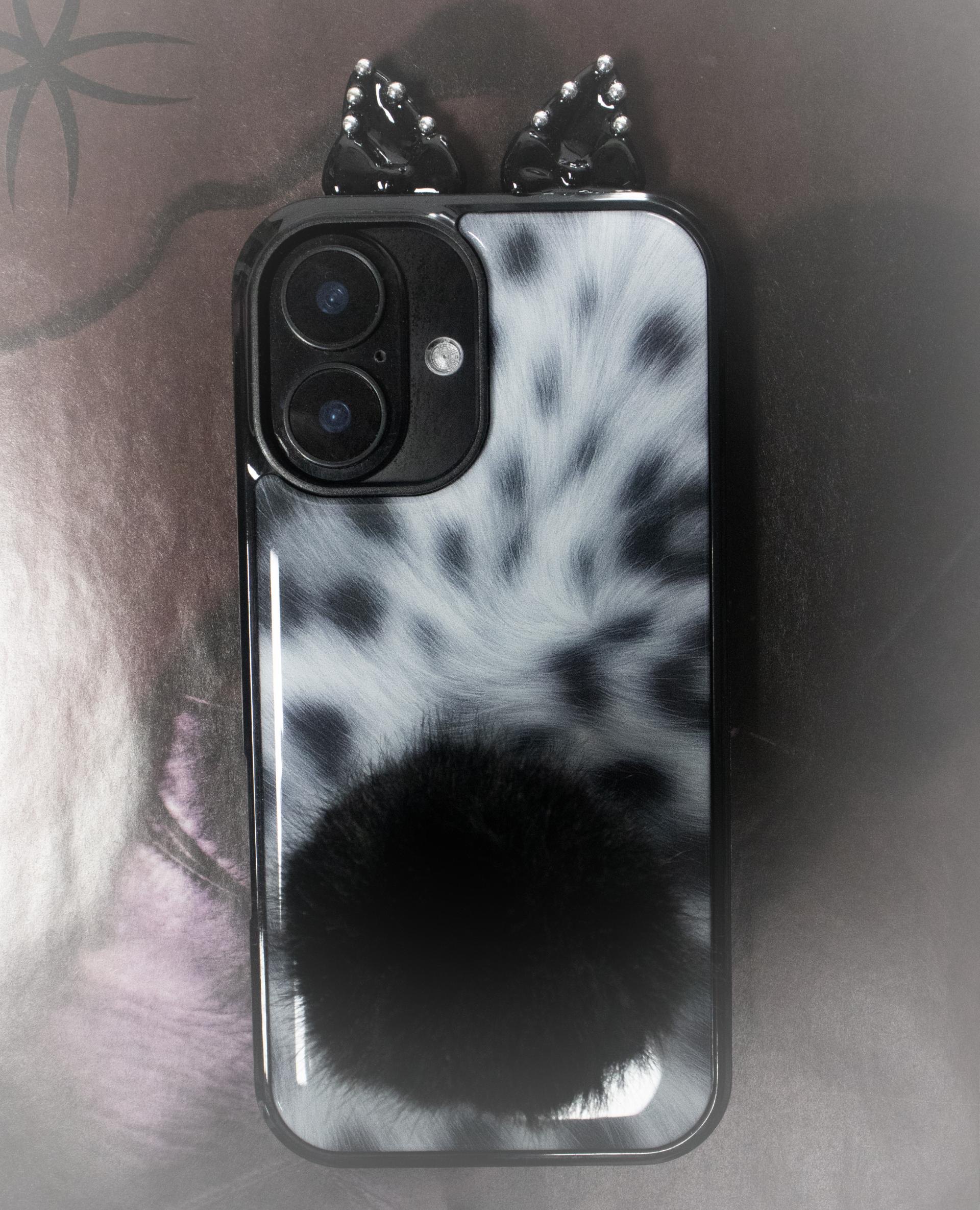 Naughty Kitty Case (Leopard)