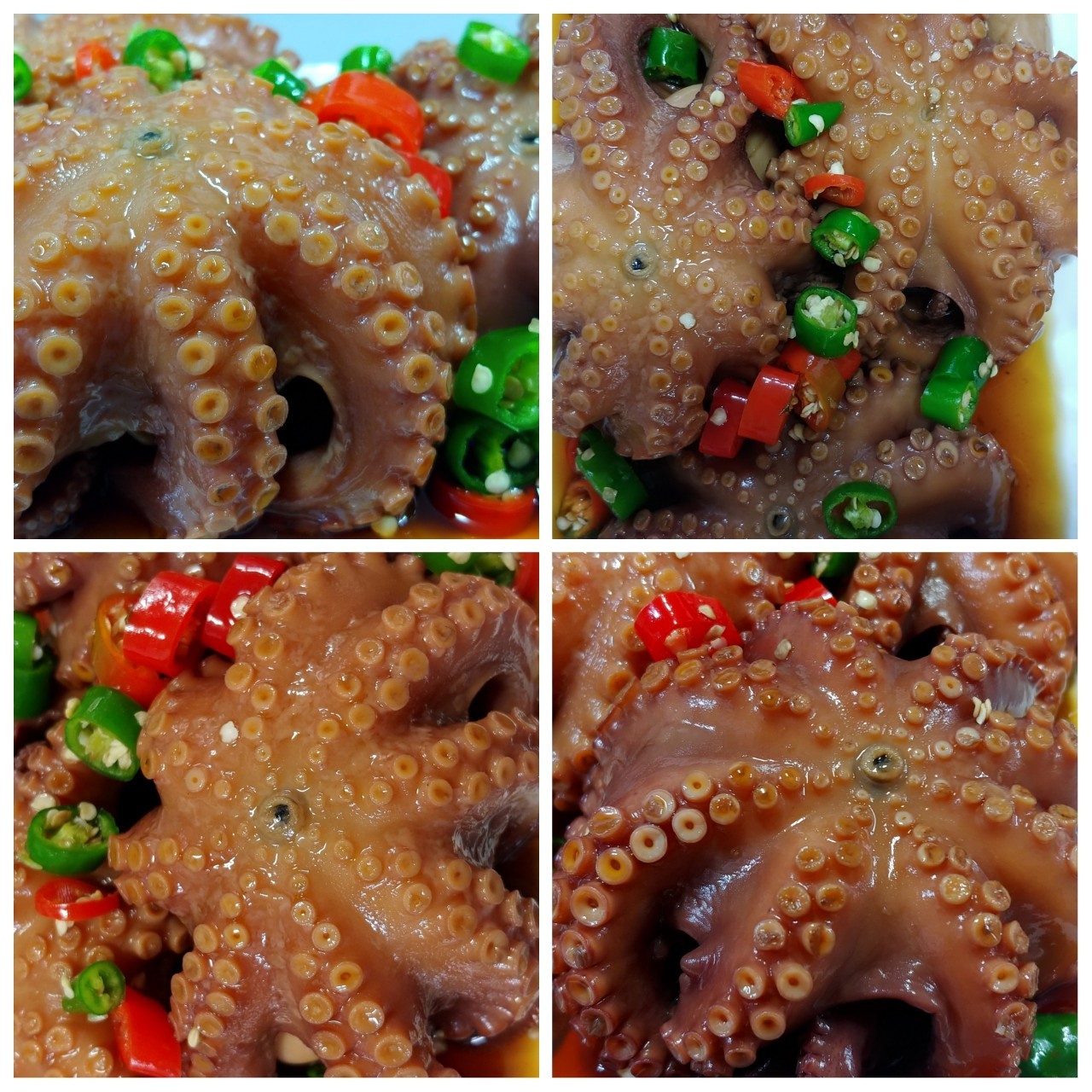 쫄깃 탱글 밥도둑 문어장 1kg