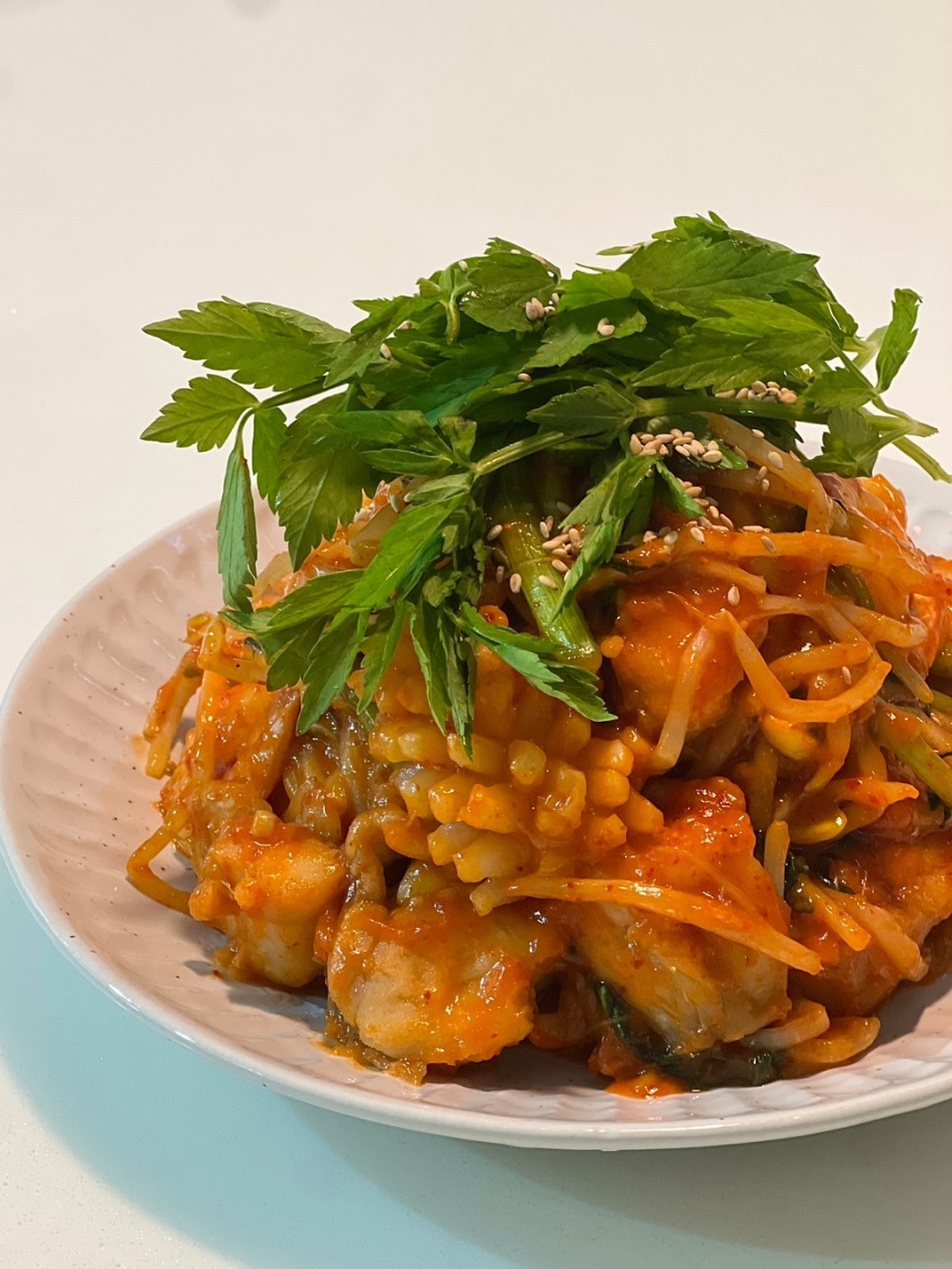 푸짐한 순살 아구찜 밀키트