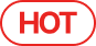 hot item badge