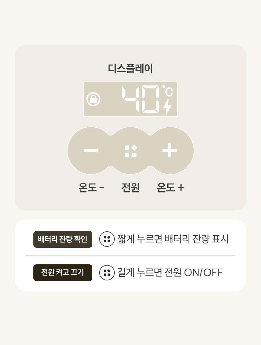 디스플레이 안내