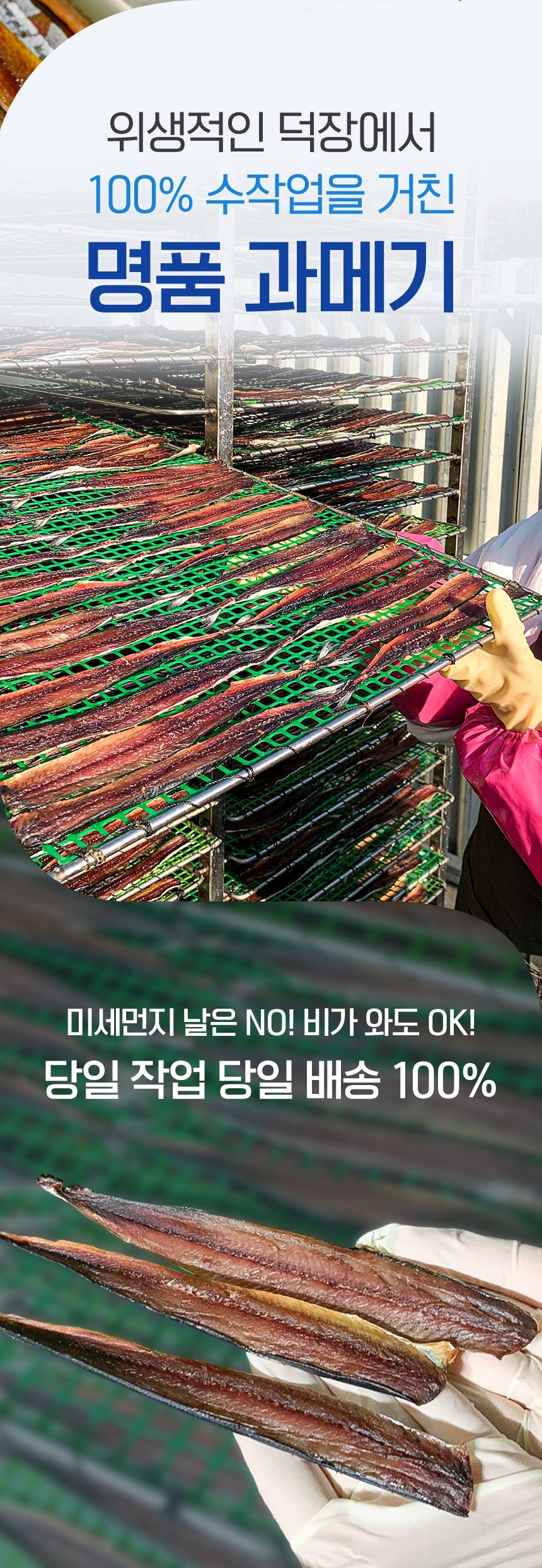 명품 햇과메기 구룡포 발과메기 단품or야채세트 선택