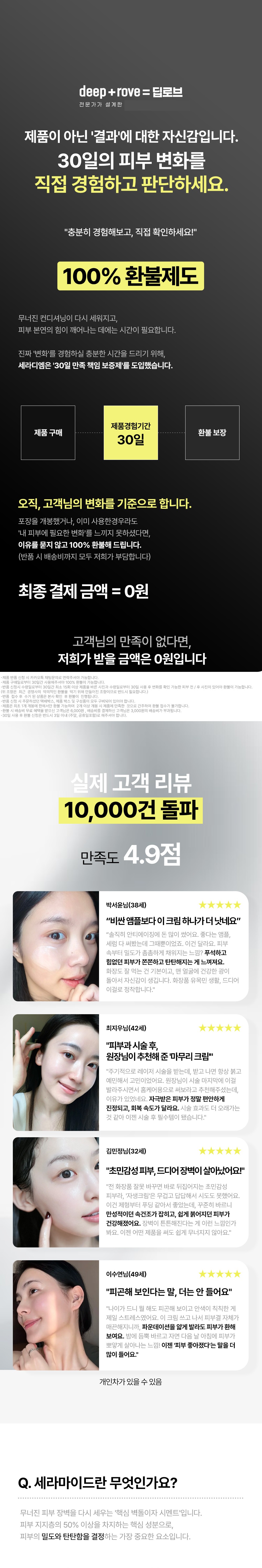 제누브 딥로브 세라디엠크림 4세대 에코 세라마이드 NP 60ml