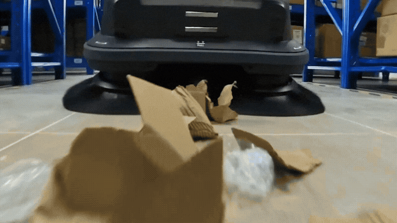 공장 자동화 대형 청소로봇