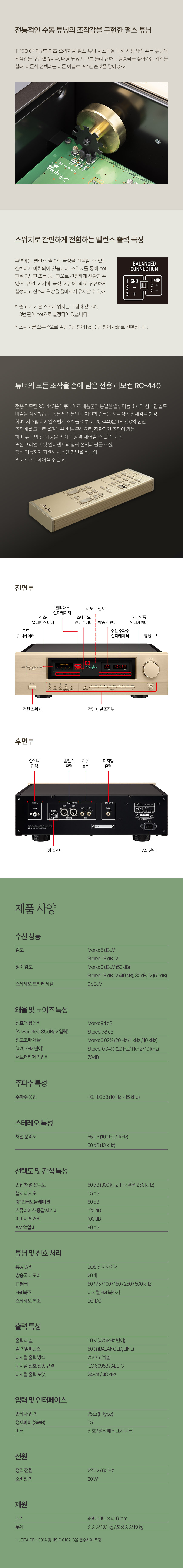 T-1300 ｜ DDS FM STEREO TUNER