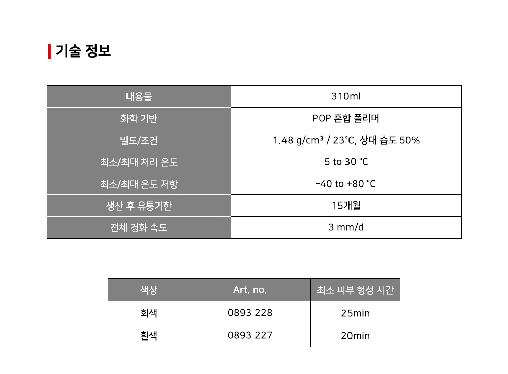 뷔르트 씰 픽스 회색 / 흰색