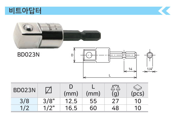 코켄 비트아답타 BD023N