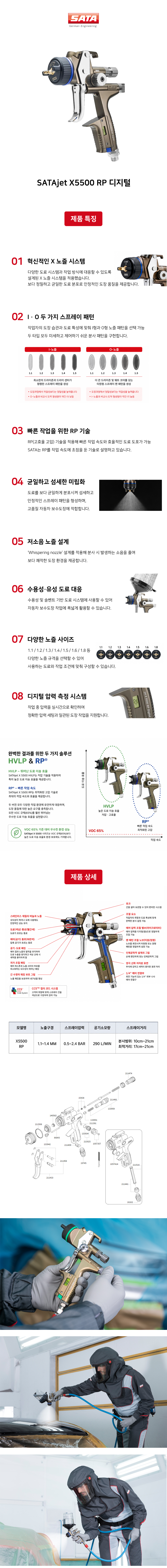 사타 SATAjet X5500 RP 디지털