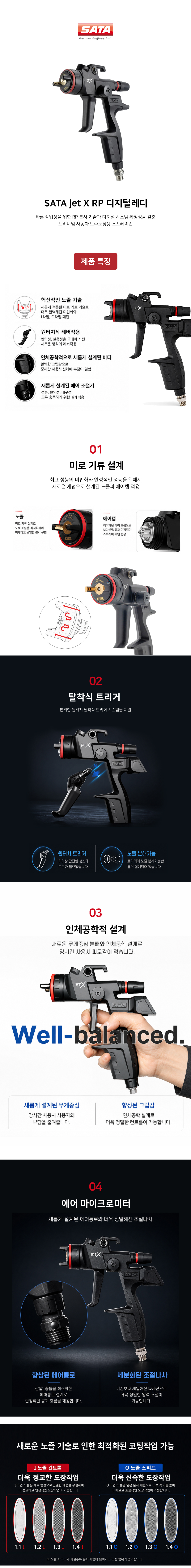 사타 SATA jet X RP 디지털레디