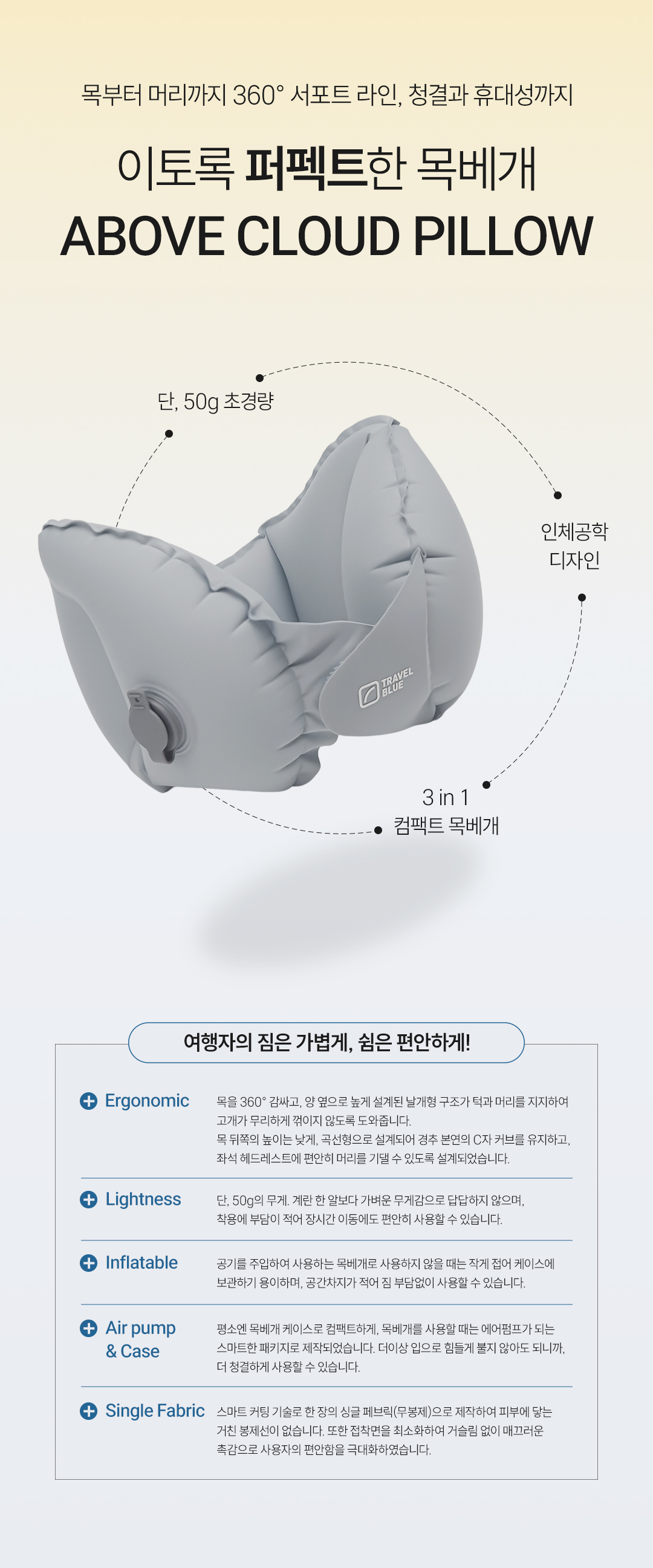 ABOVE CLOUD PILLOW