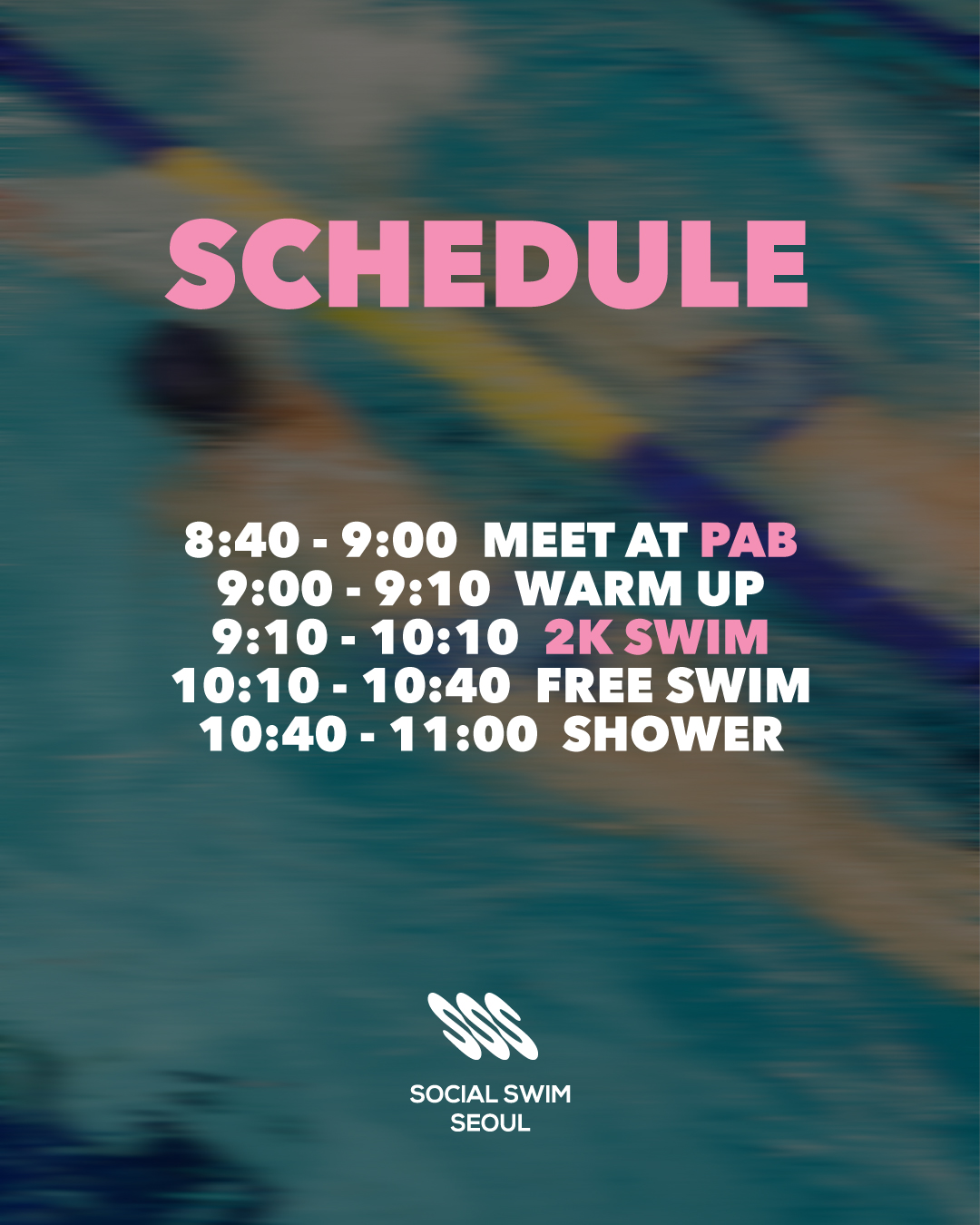 SOCIAL SWIM SEOUL [6/14]