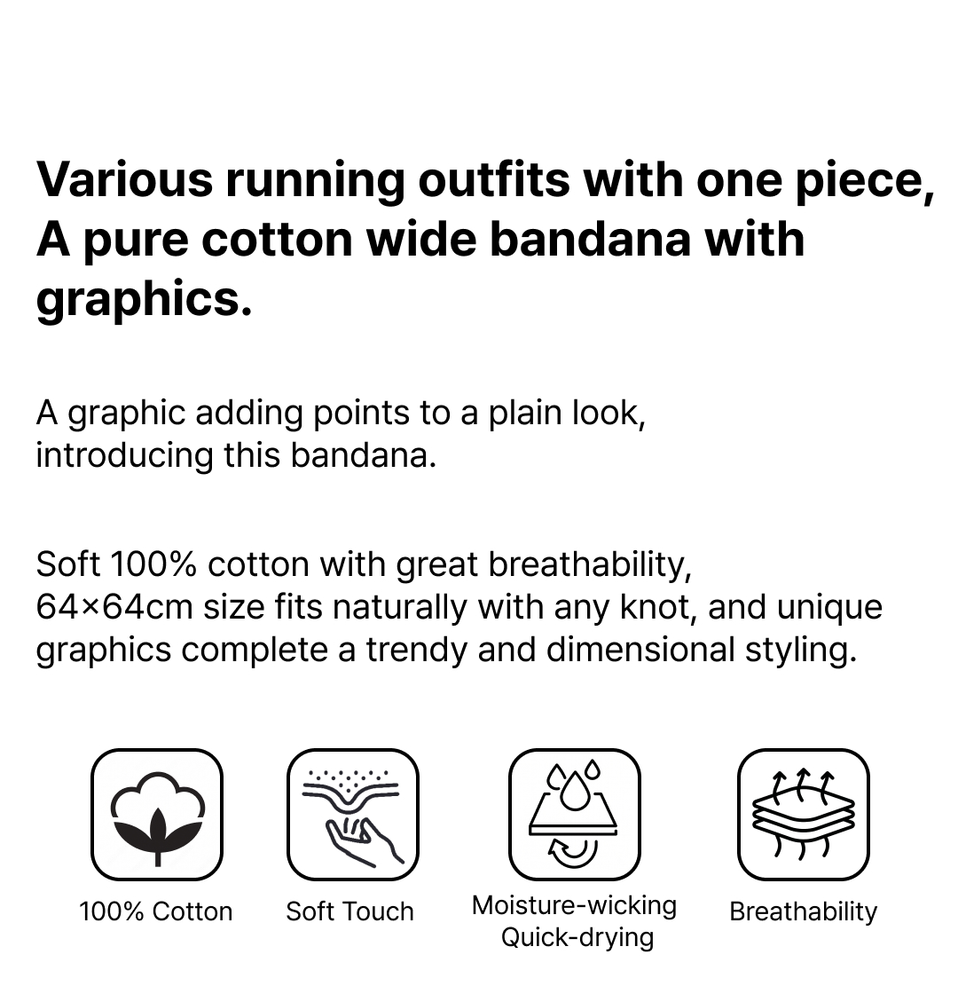 GRAPHICS BANDANA 詳情圖 5