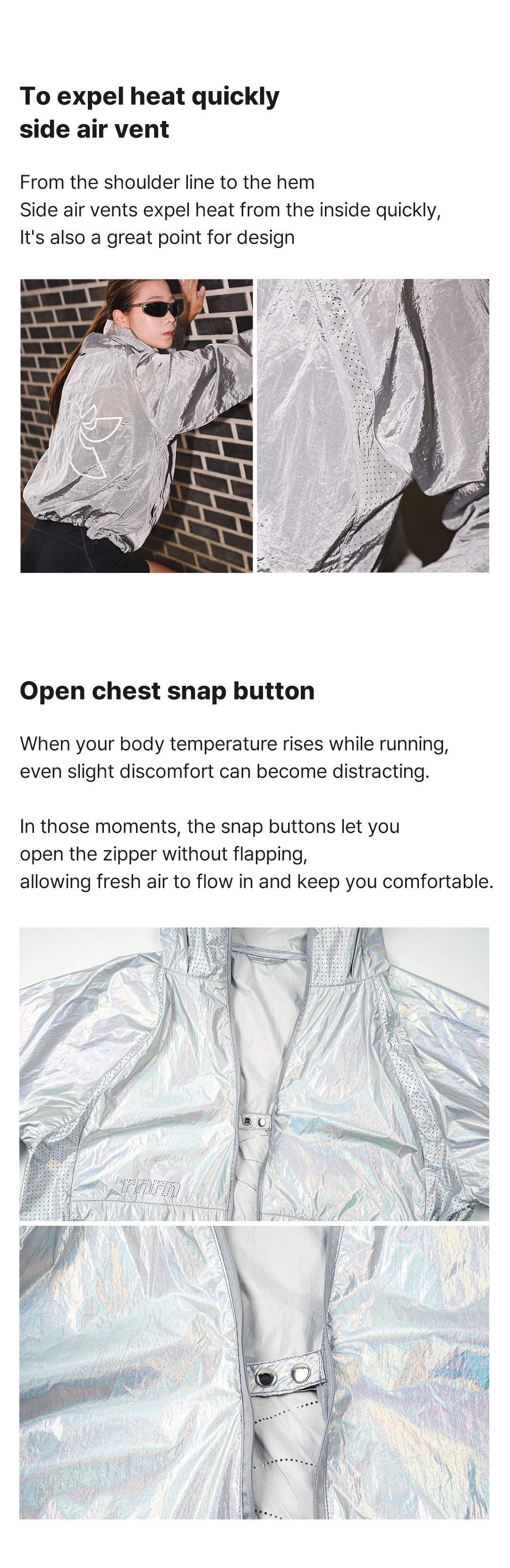 WINDBREAKER (CREPE)