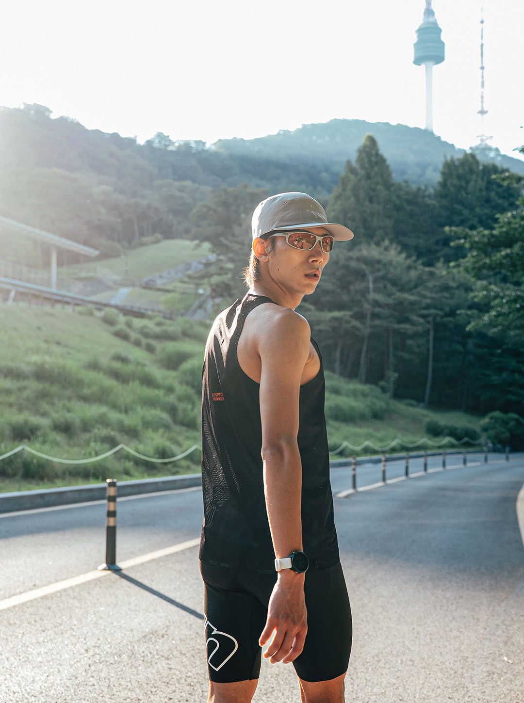 투-톤 RUN CAP