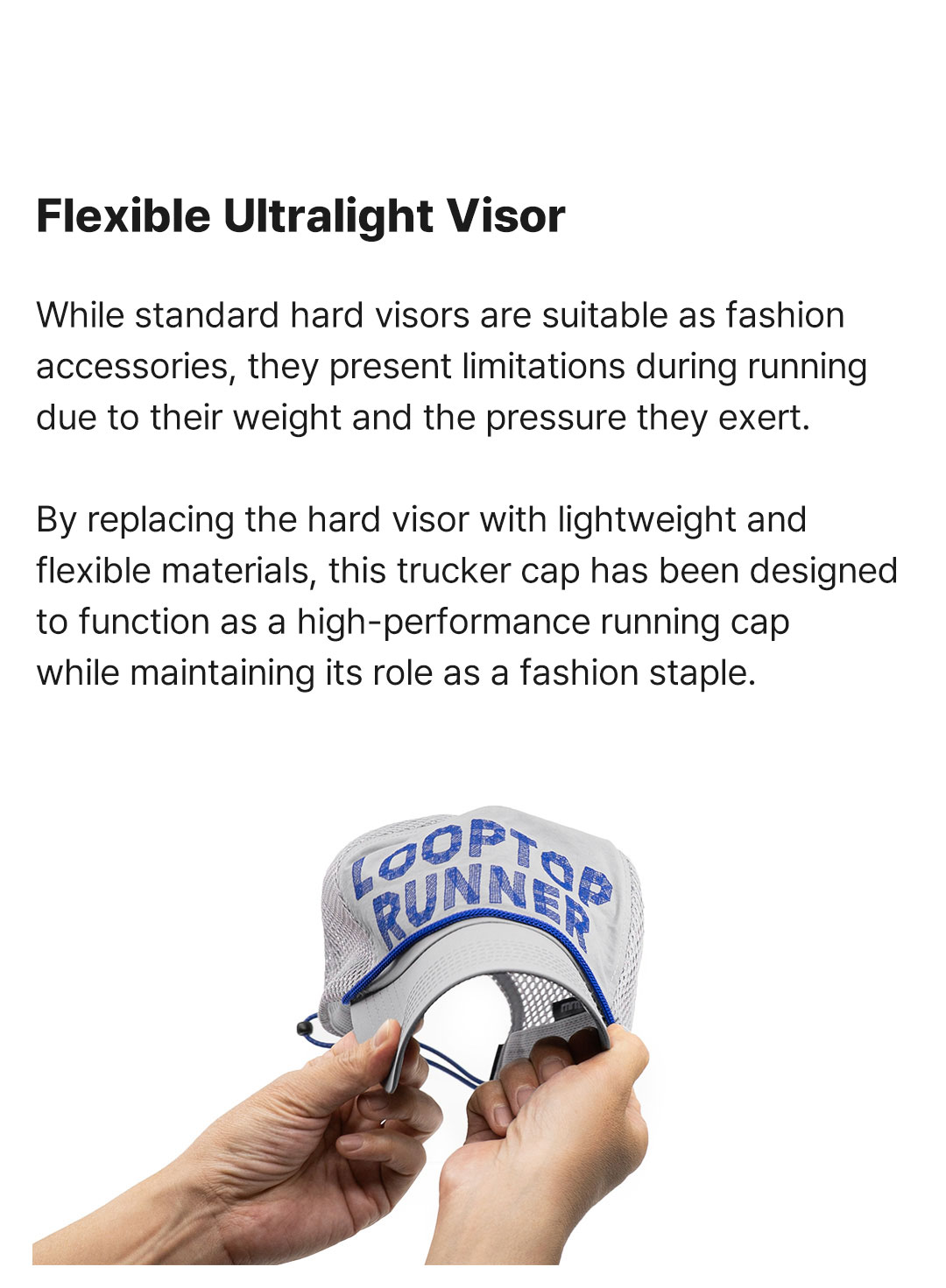 LOOPTOP RUNNER MESH CAP