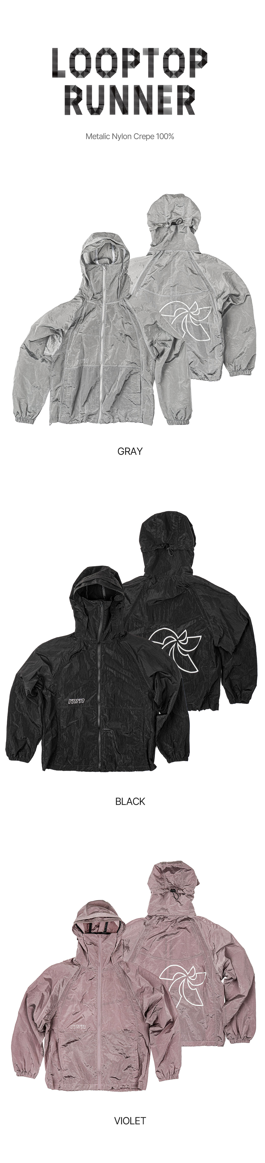 WINDBREAKER (CREPE)