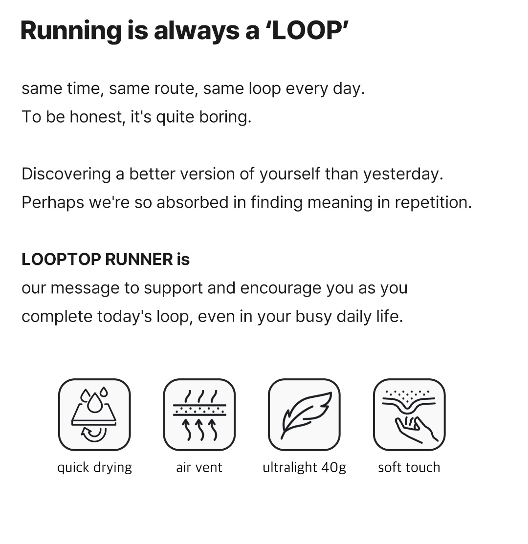 LOOPTOP RUNNER MESH CAP