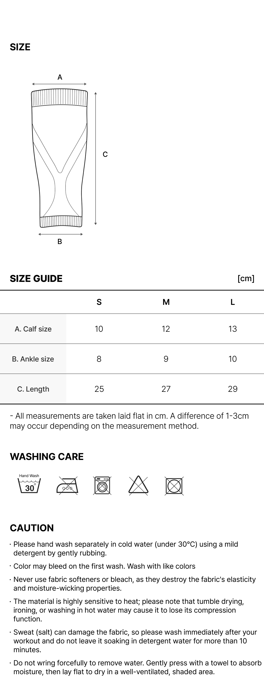 COMPRESSION CALF SLEEVE