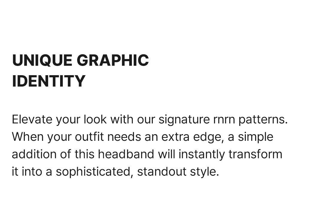 TERA GRAPHICS HEADBAND (8color)