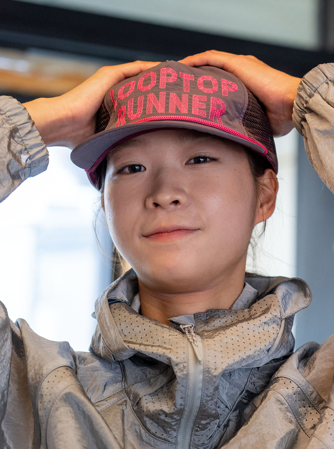 루프탑러너 트러커 메쉬 캡